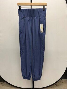 Glow Mode Blue Joggers Pants